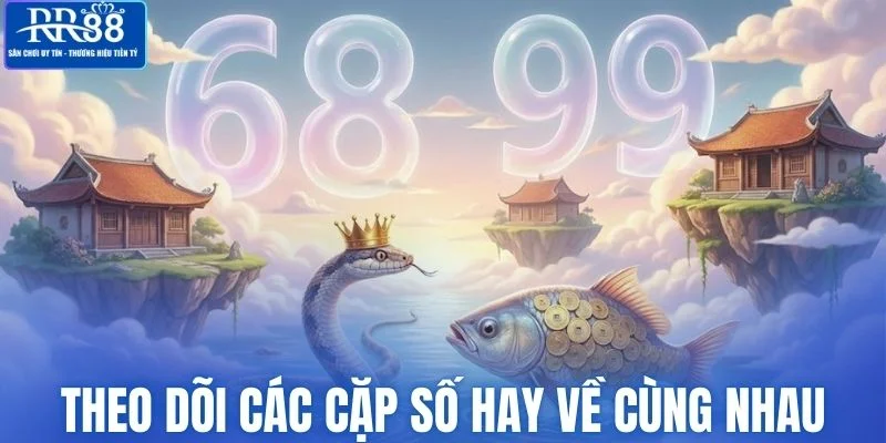 Theo dõi các cặp số hay xuất hiện và về cùng nhau